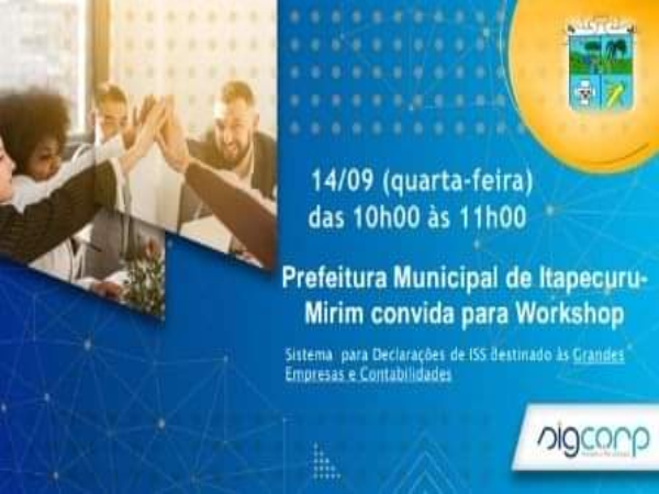 Workshop Online - Nota Fiscal de Serviços Eletrônicas às Grandes Empresas e Contabilidades de Itapecuru Mirim