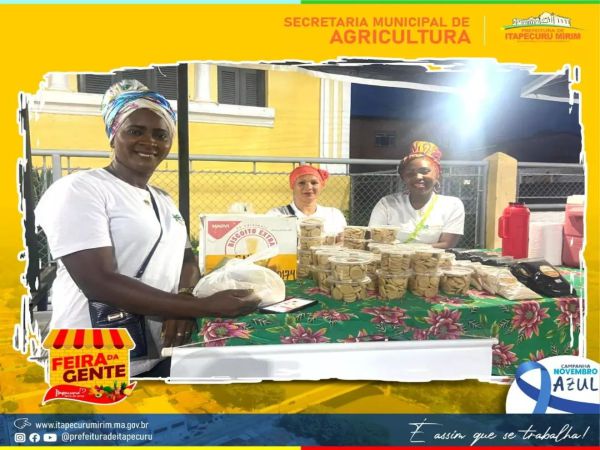 A Secretaria Municipal de Agricultura realizou mais uma edição da Feira da Gente, na última terça-feira (29 de novembro)