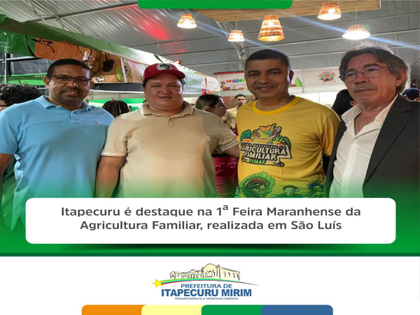 Abertura da 1ª Feira Maranhense da Agricultura Familiar impulsiona